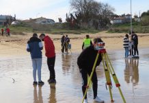 Crean un “aula viva” de 2.000 metros cuadros en las dunas de Praia América