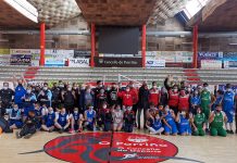120 deportistas disputan en O Porriño la XXVI Liga Galega de Baloncesto Adaptado