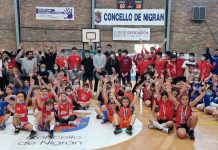 Rotundo éxito de la VI edición del «Basket Sen Barreiras» del CB Nigrán