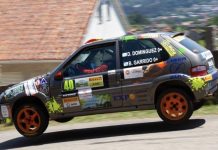Presentación de coches de rally, este sábado en Vilas