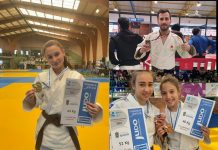 Un oro y tres bronces para los judokas del Clube de Judo Baixo Miño