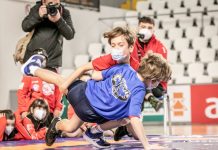 El Club de Loita Sabarís logra el primer puesto en la jornada Sur de la Liga de Deporte Base de Luchas Olímpicas