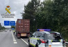 La Guardia Civil investiga a un camionero que sufrió un accidente y quintuplicaba la tasa de alcohol permitida