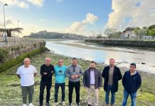 Los alcaldes del Val Miñor exigen la elaboración de un proyecto de recuperación del estuario de A Foz