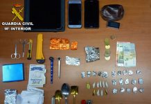 La Guardia Civil detiene a un vecino de Tui por tráfico de drogas