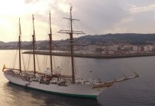 El Juan Sebastián De Elcano mostrará su majestuosidad en la Bahía de Baiona