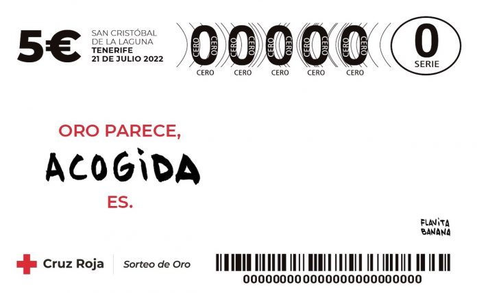 oro parece acogida es sorteo cruz roja