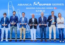 Las 52 Super Series izan en Baiona las velas de su décimo aniversario