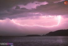 Más de 2.150 rayos iluminan el cielo de Galicia