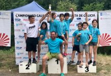 Cuatro medallas para los Teixugos en la II Copa Galega de Promoción de Eslalon
