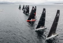 Ensayo general de las 52 SUPER SERIES en las Rías Baixas
