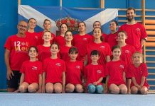Nigrán felicita al ‘Acroclub Nigrán’ por su bronce en el campeonato nacional en Sevilla
