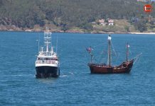La Pinta regresa a Baiona