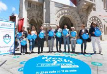 La Federación Galega de comercio presenta en O Porriño la IX edición de la campaña “Días Azuis”