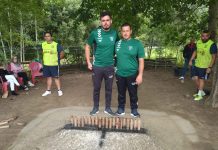 David Pintos y Diego Camesella de bolos Peitieiros, campeones gallegos