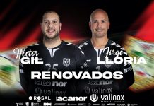Héctor Gil y García Lloria, nuevamente binomio en la portería del Acanor Valinox