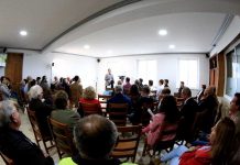O candidato a presidente do PP de Pontevedra, Luis López, reuniuse con alcaldes, voceiros e afiliados do Baixo Miño