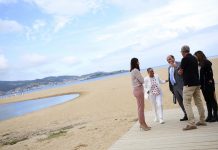 Praia América se convierte en el primer espacio inteligente de Galicia en gestión sostenible