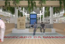 Presenta el proyecto de reforma estética de la plaza de abastos de A Guarda