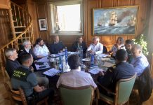 Reunión de coordinación y seguridad que se establecerá con motivo de la visita de Elcano a Baiona