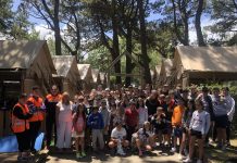 Más de cincuenta escolares de Baiona disfrutan de la “Semana Verde”