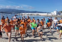 Alumnos de O Porriño disfrutan de unas jornadas multiaventura en las playas de Nigrán