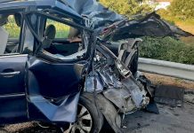 Heridos seis miembros de una familia de Tui en un grave accidente en Valença