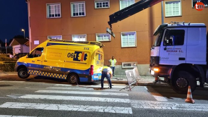 ambulancia acera socavon nigran