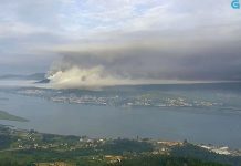 Caminha, Valença y Vila Nova de Cerveira, asoladas por el fuego
