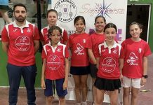 Ocho medallas para el Club Bádminton Tui en el Galicia Top TTR N7 Sub13 y Sub17