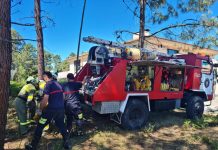Nigrán pone a disposición del GES su brigada municipal de prevención de incendios