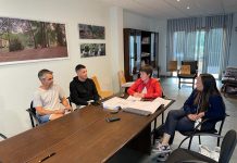 Concello y UD Ribera hablan de proyectos de presente y futuro del club