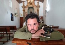 O porriñés Diego Giráldez presenta na Libraría Atlántica da Guarda a súa nova novela