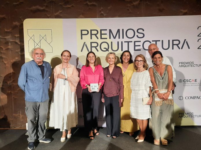 Garcia Brana, Taboas, Maria F andiño, Marta Vall-llossera la presidenta del CSCAE, Ampudia, Rivas y Abalo y Alonso