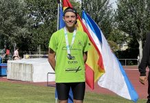 El gondomareño Adrián Bernárdez, Subcampeón de Galicia en 100 y 300 ml