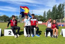 Los hermanos Sierpes brillan en el Campeonato de Galicia Sub16 de pista al aire libre