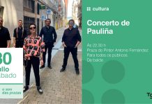 El sonido de “Pauliña” llega este sábado a la plaza Pintor Antonio Fernández