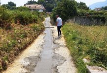 El camino de “Os Cotos” en Santa Cristina de A Ramallosa cuenta con red de saneamiento