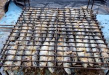 Baiona celebra con una sardiñada la Romaría da Virxe da Rocha