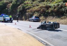 Nuevo accidente en la curva “Cova de Baredo”