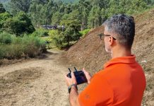 Belesar utiliza un dron para vigilar los montes y prevenir incendios