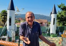 “Me tomo una tapita de velutinas mientras observo la Estación Espacial Internacional”