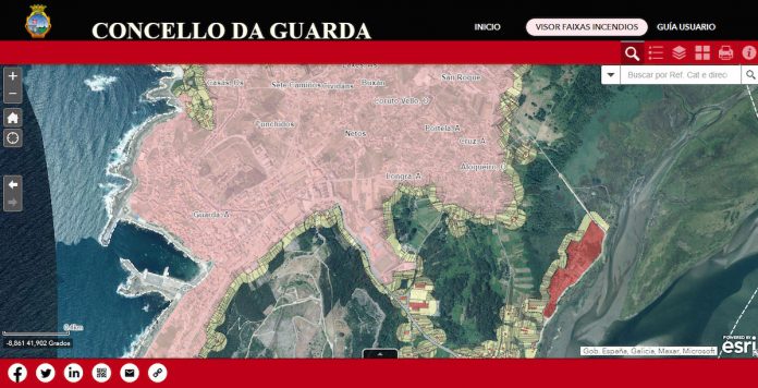 Guarda activa un visor web para a prevención de incendios forestais