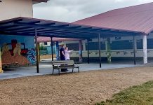 Tui realizó obras para dotar de patio cubierto al CEIP Nº 2