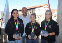 Tres patinadoras porriñesas se proclaman Subcampeonas del Mundo