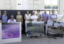 El ourensano Antonio Lorenzo gana el X Certamen de Pintura al aire libre Antonio Fernández
