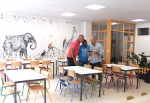 Nigrán renueva el comedor del CEIP da Cruz en Camos