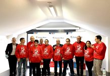 Los peregrinos de Menela inician la última andaina a Santiago