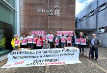 La Plataforma en Defensa da Sanidade Pública do Val Miñor realiza un acto informativo en Sabarís