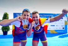 Rodrigo Conde, del Club Remo do Miño, y Aleix García, plata en el Campeonato del Mundo Absoluto